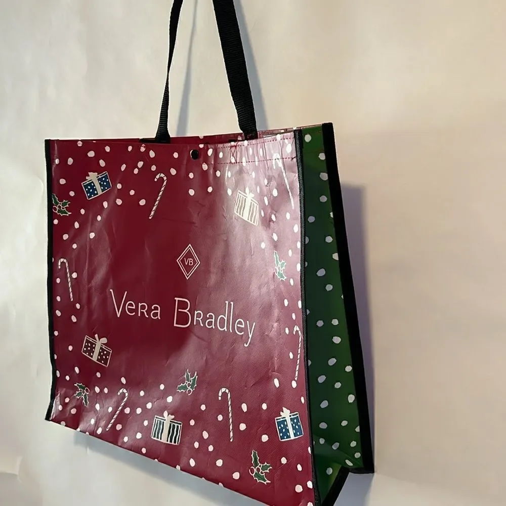 Vera Bradley burgundy white